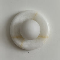 Orli White Onyx Sconce – detail 39