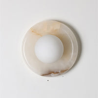 Orli White Onyx Sconce – detail 17