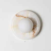 Orli White Onyx Sconce – detail 19