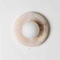 Orli White Onyx Sconce – detail 20