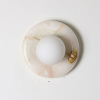 Orli White Onyx Sconce – detail 26