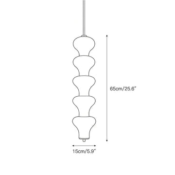 Balandres Alabaster Pendant Lamp – detail 3 — Dimension drawings 1