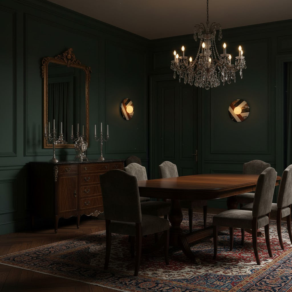 Battuto Marble Wall Lamp