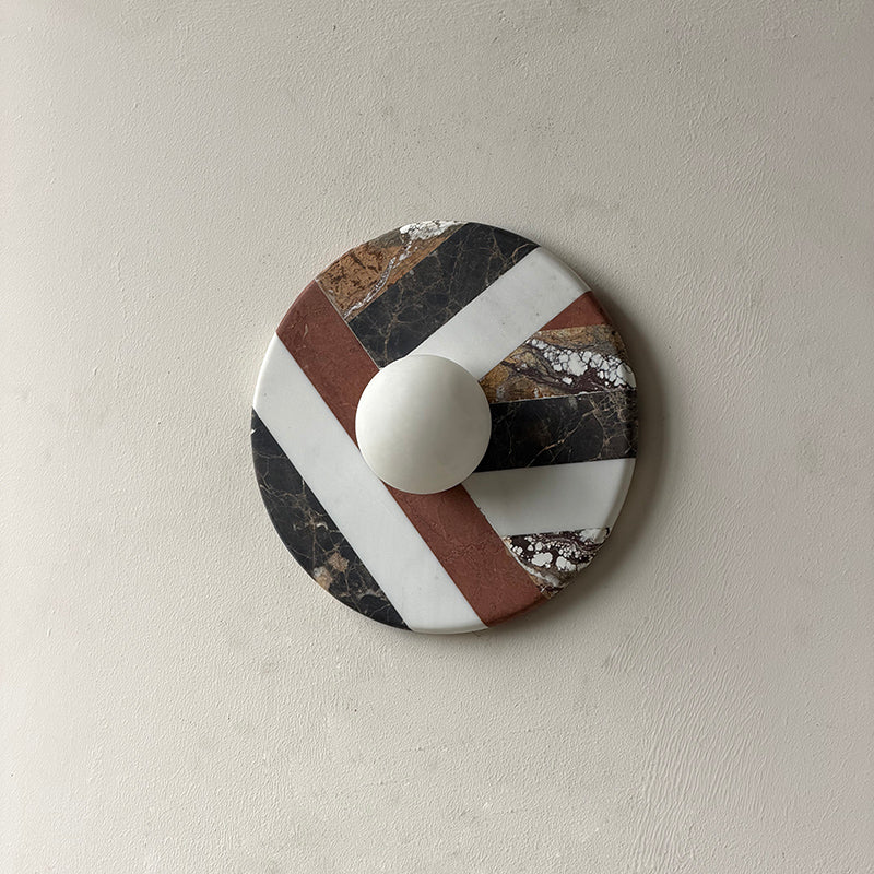Battuto Marble Wall Lamp