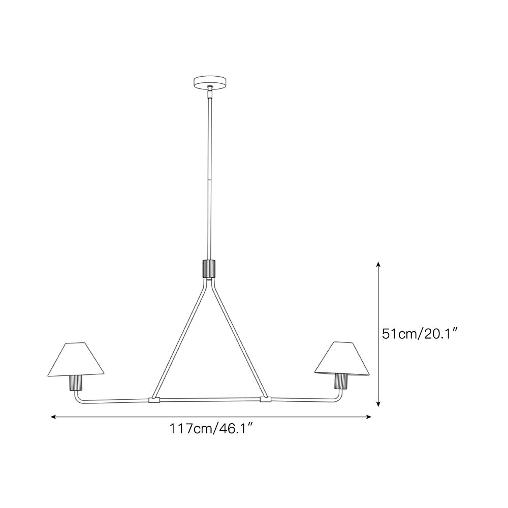 Beatrix Alabaster Chandelier