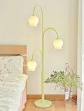 Load image into Gallery viewer, Bell Orchid Floor Lamp
