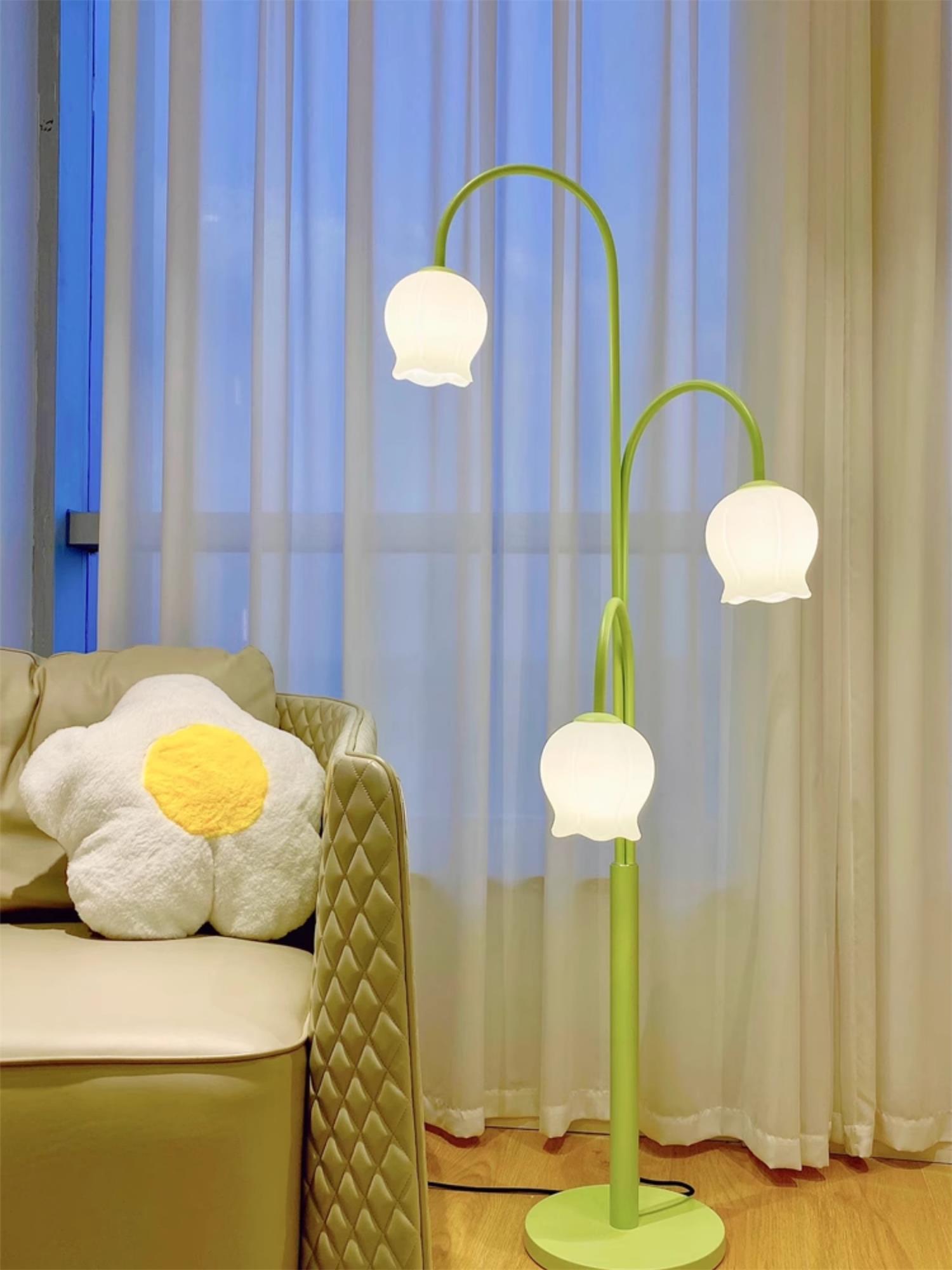 Bell Orchid Floor Lamp