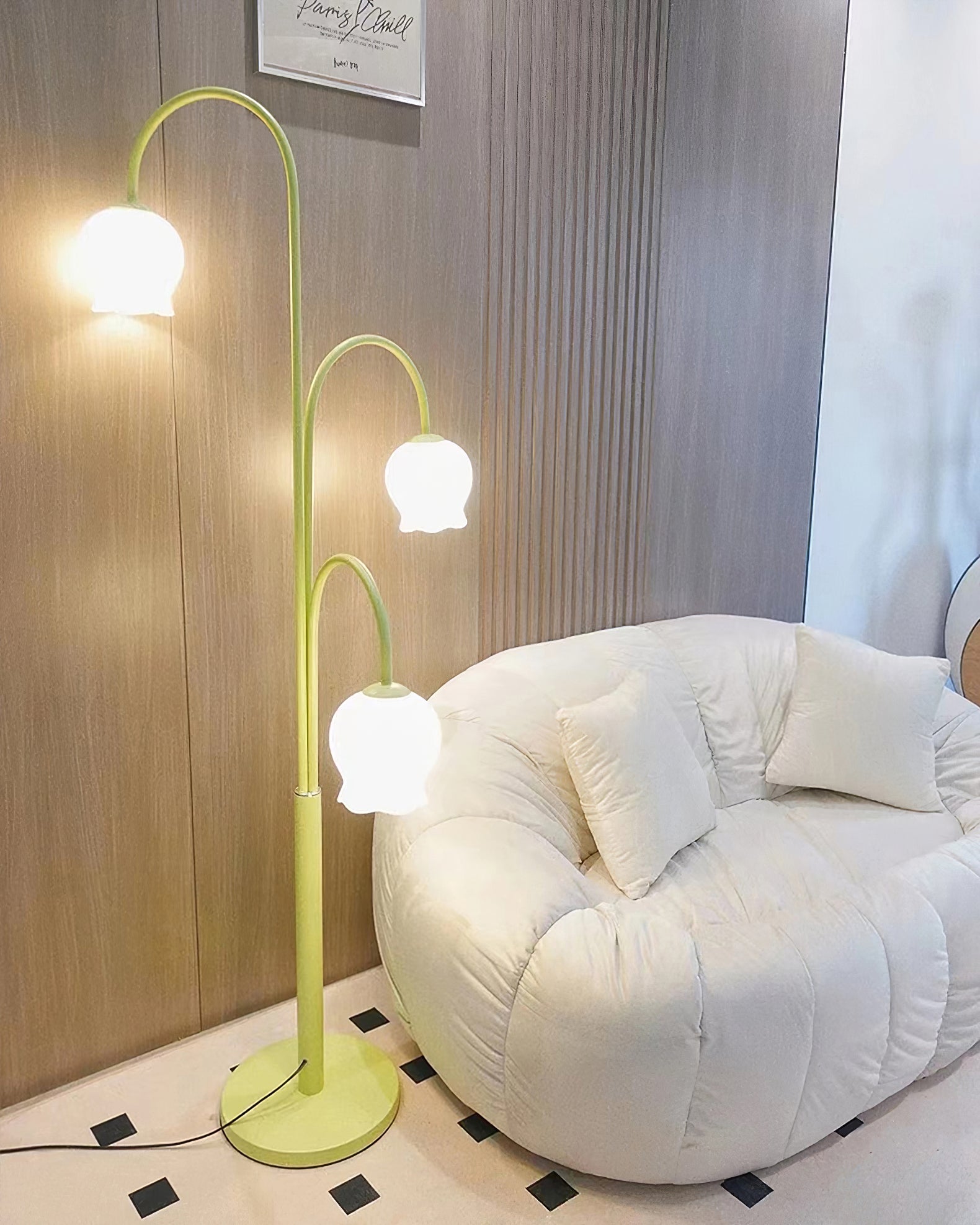 Bell Orchid Floor Lamp