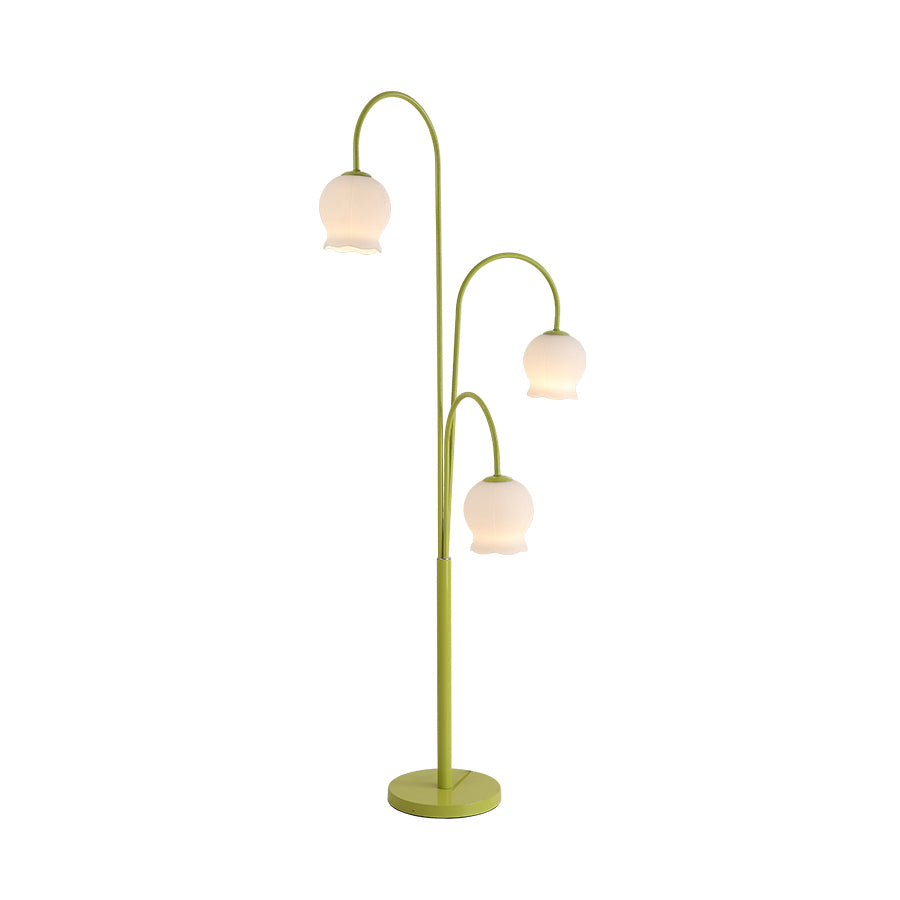 Lampadaire Orchidée Cloche