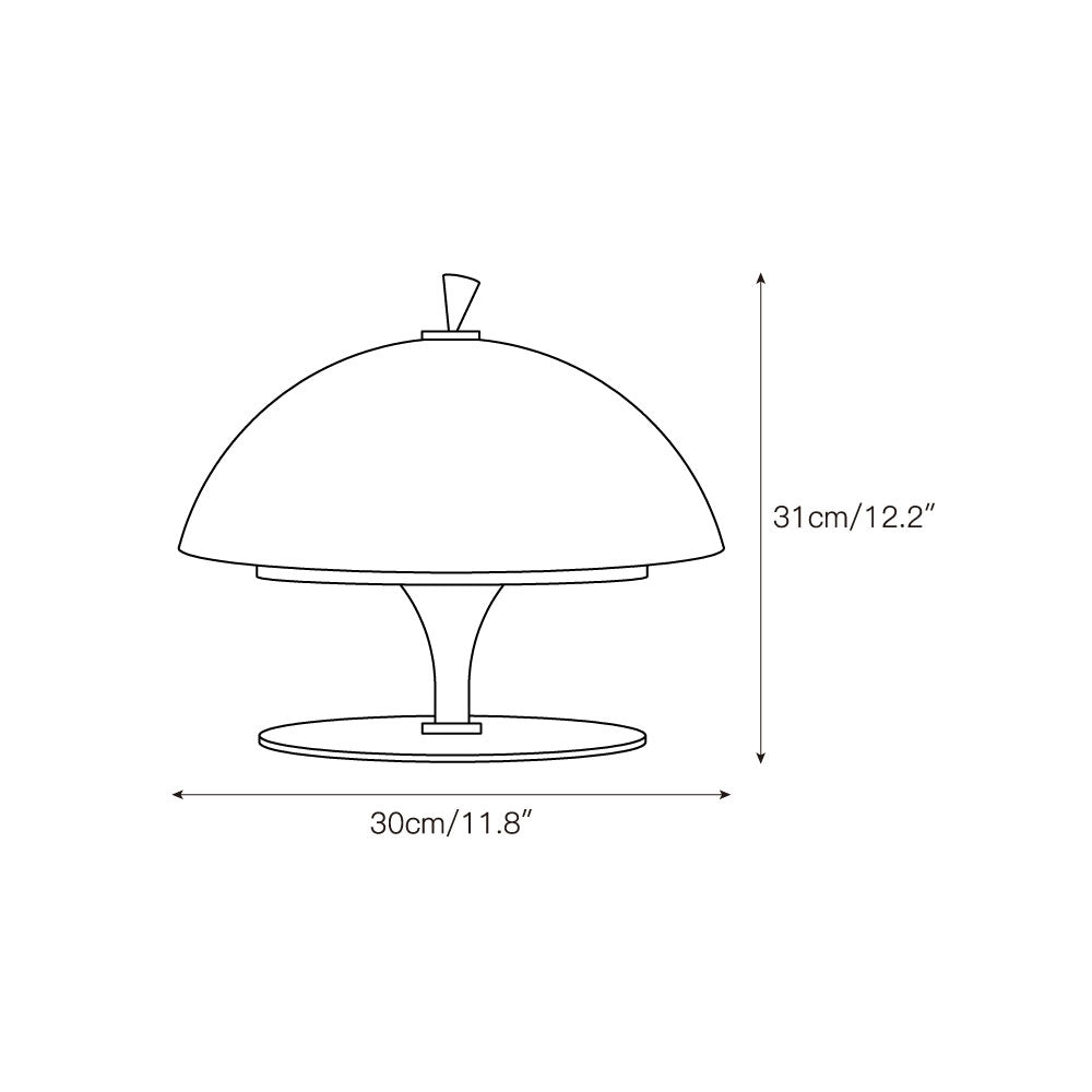 Beret Table Lamp (Built-in Battery)