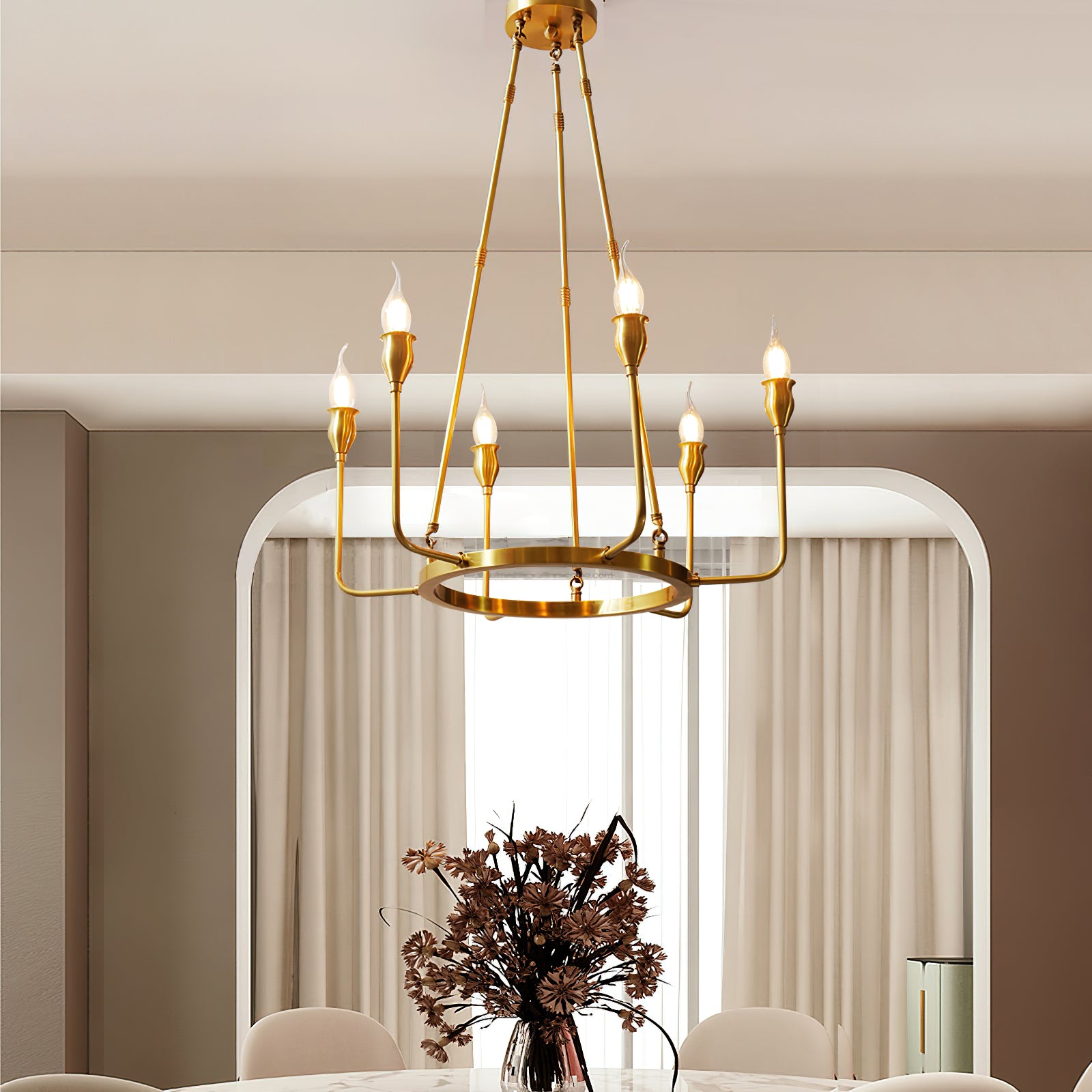 Berlin Candle Chandelier