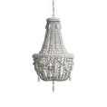 Load image into Gallery viewer, Betsey Wood Bead Chandelier
