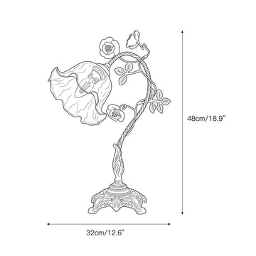 Beulah Table Lamp – detail 4 — Dimension drawings 2