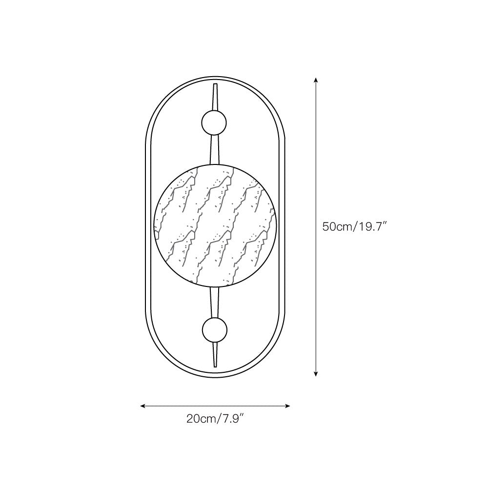 Bezel Wall Lamp