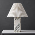 Load image into Gallery viewer, Bianca Marble Table Lamp
