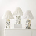 Bild in Galerie-Betrachter laden, Bianca Marble Table Lamp
