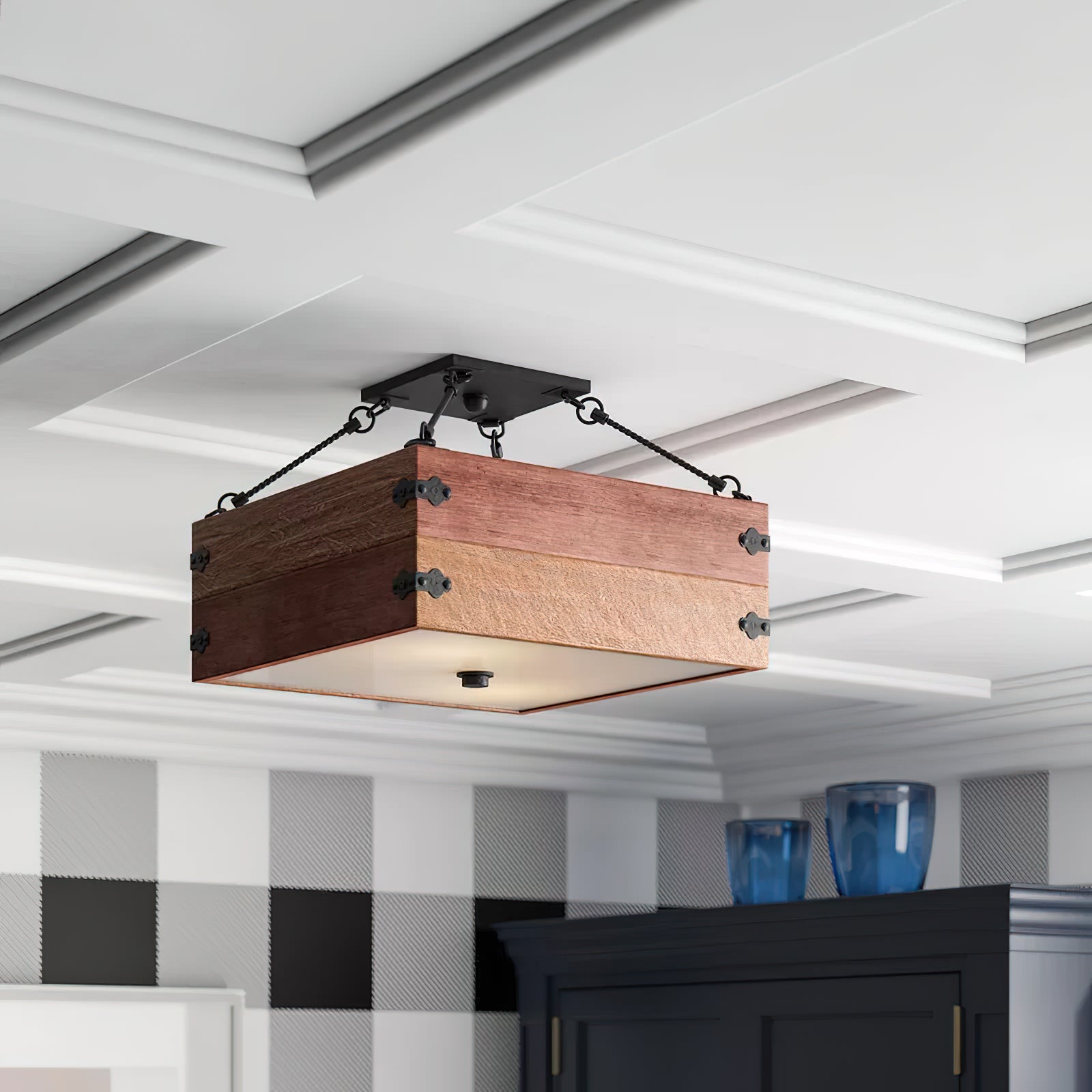 Billycart Semi-Flush Ceiling Lamp