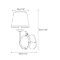 Load image into Gallery viewer, Bird Fabric Wall Sconce
