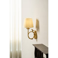 Load image into Gallery viewer, Bird Fabric Wall Sconce
