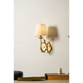 Load image into Gallery viewer, Bird Fabric Wall Sconce
