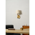 Load image into Gallery viewer, Bird Fabric Wall Sconce
