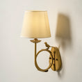 Load image into Gallery viewer, Bird Fabric Wall Sconce

