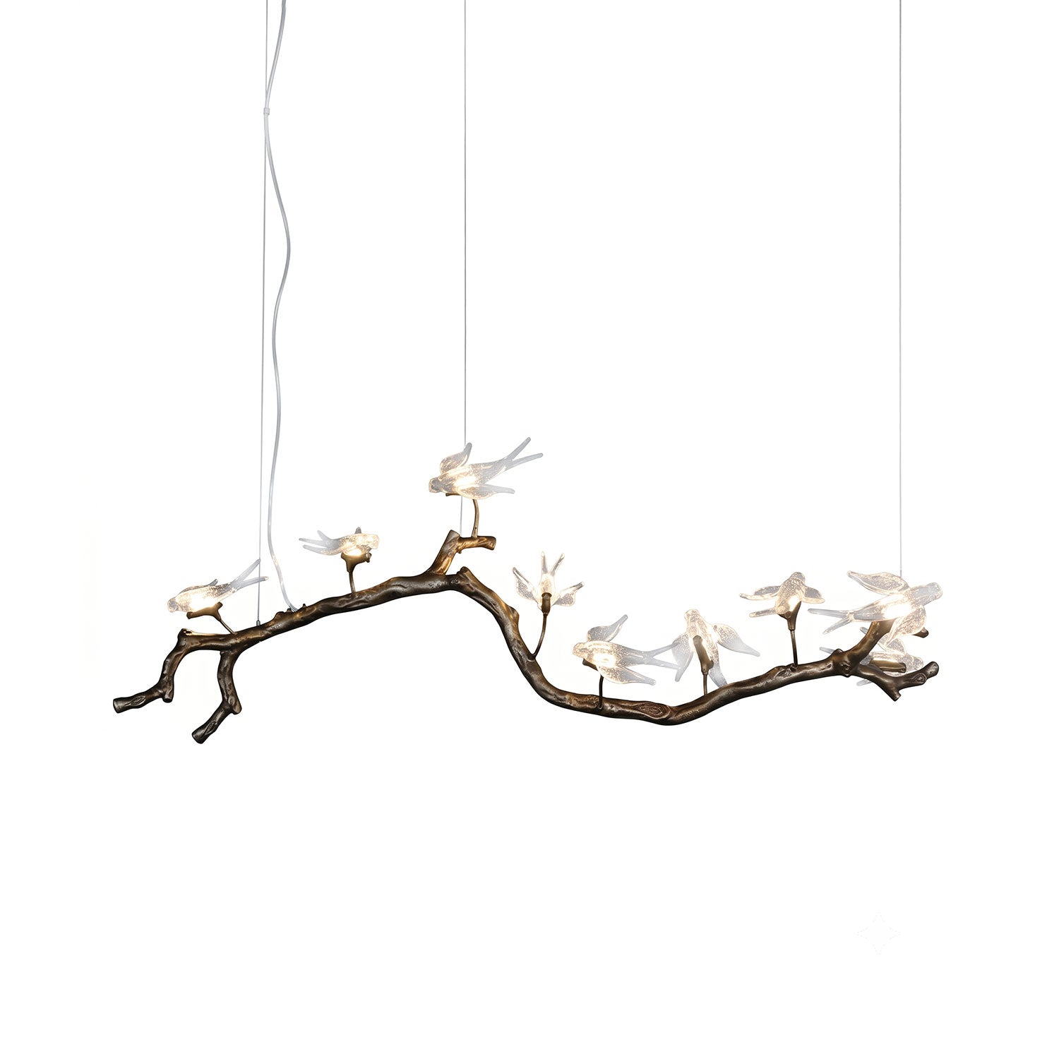 Bird Song Branching Linear Chandelier
