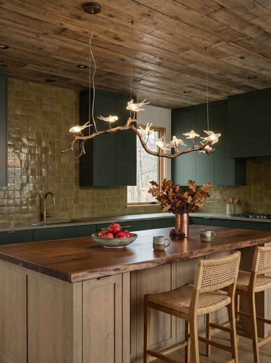 Bird Song Branching Linear Chandelier