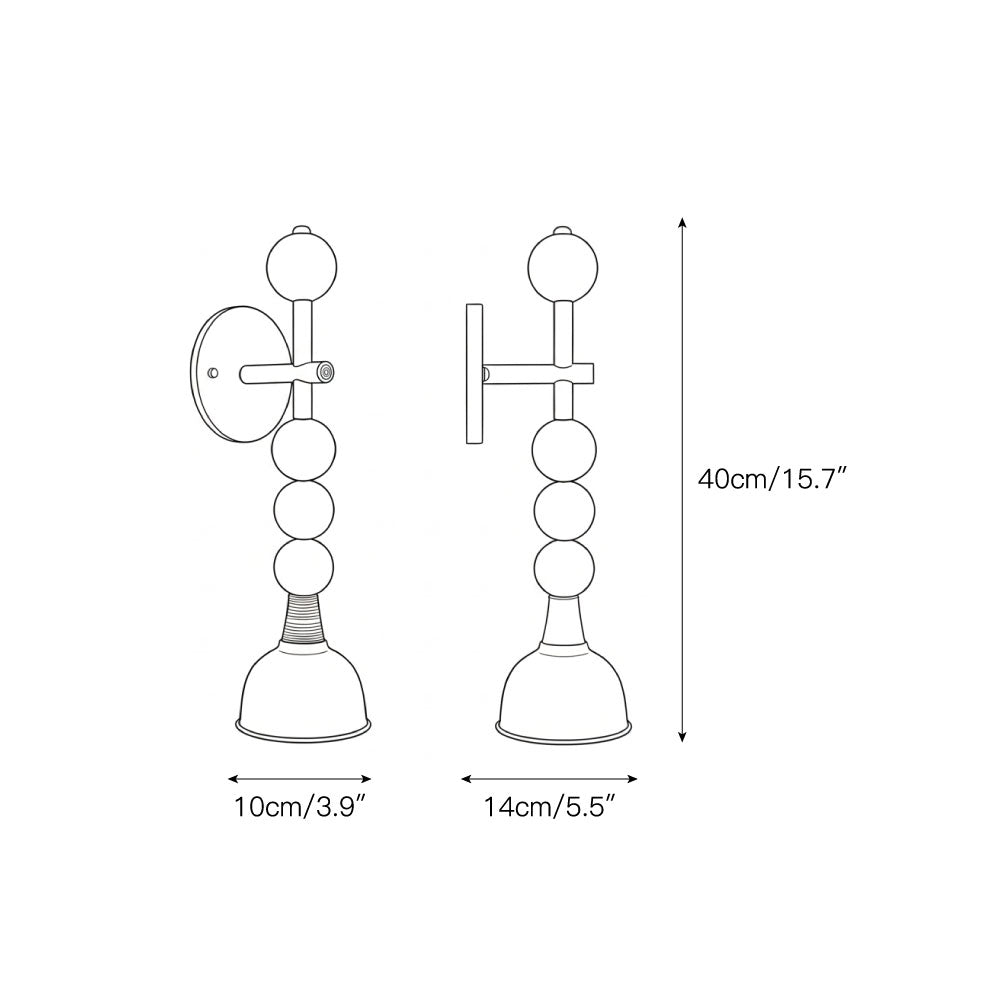 Bisou Marble Wall Lamp