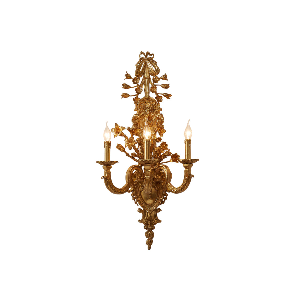 Blanche Brass Wall Lamp