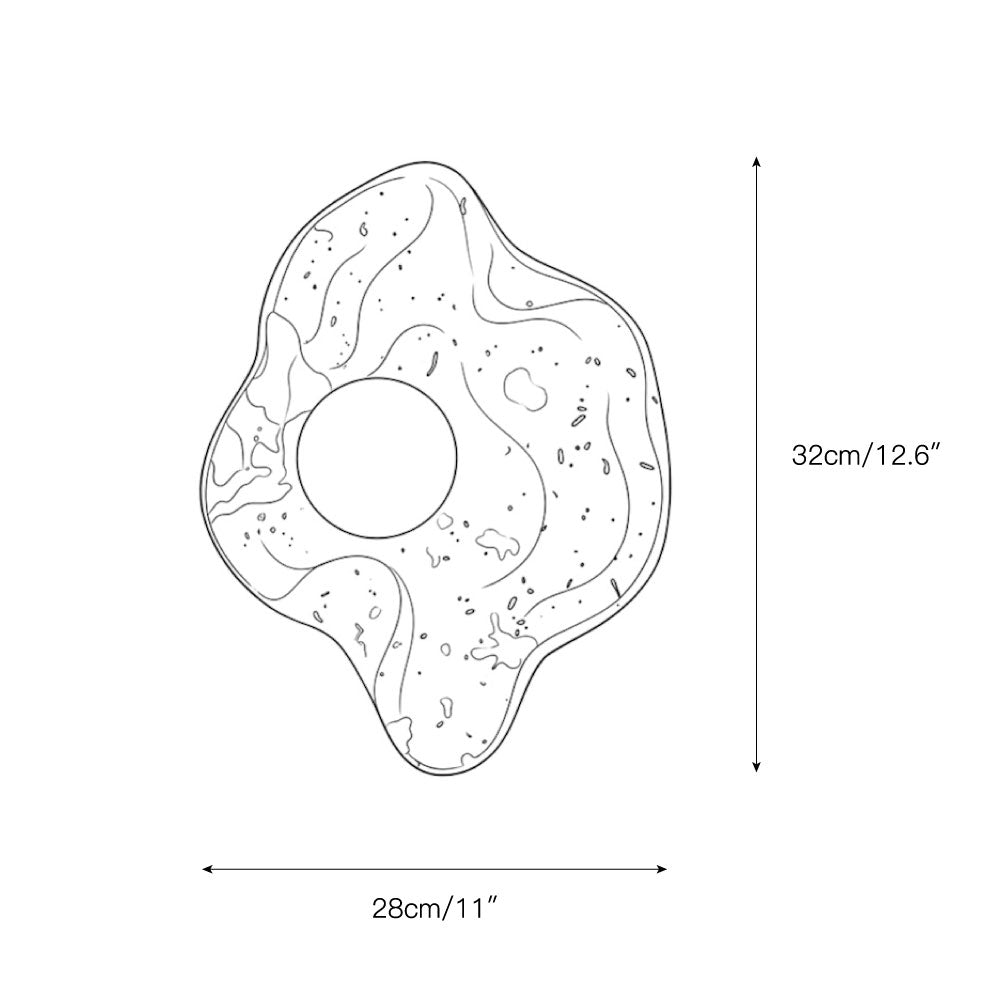 Blob Marble Wall Sconce