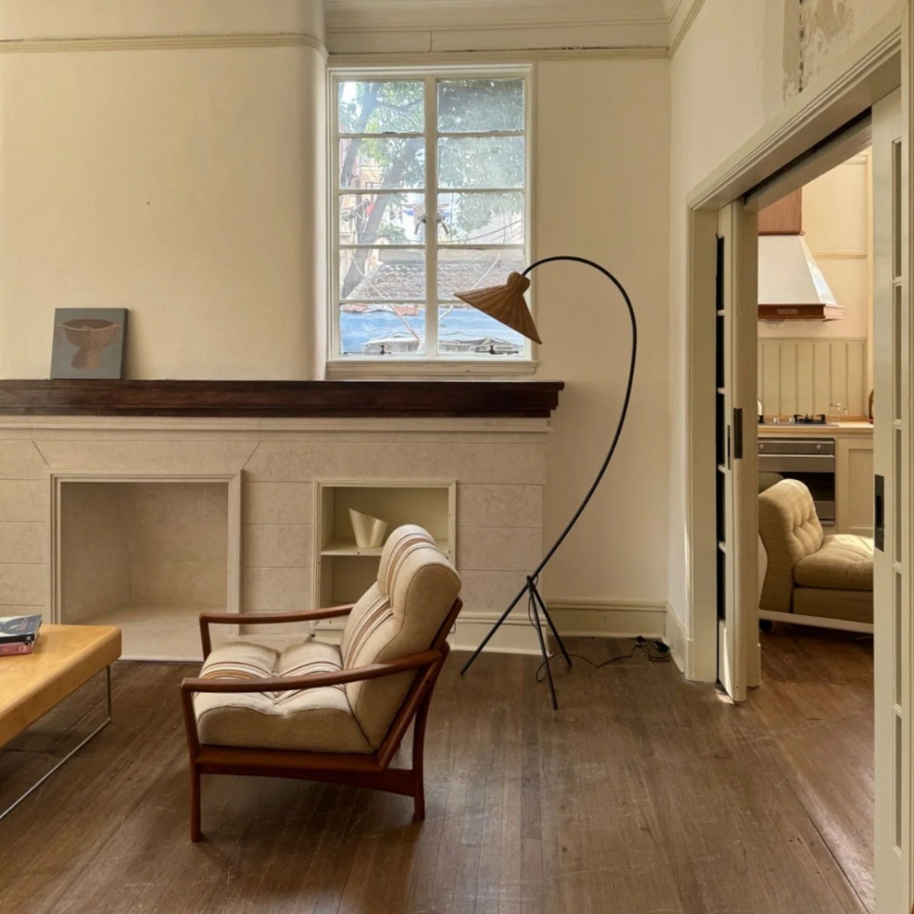 Boa Rattan Floor Lamp