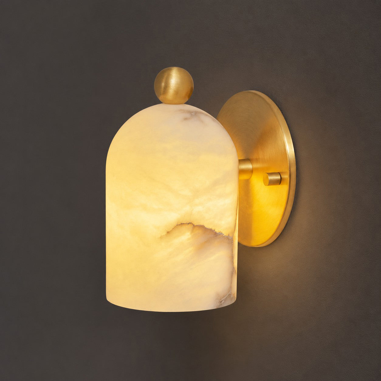 Bombelles Alabaster Wall Lamp