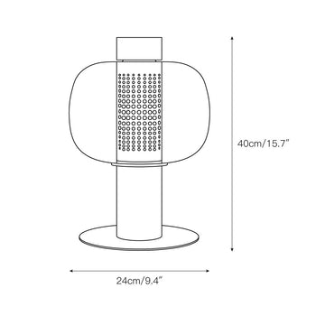 Milo Table Lamp – detail 3 — Dimension drawings 1