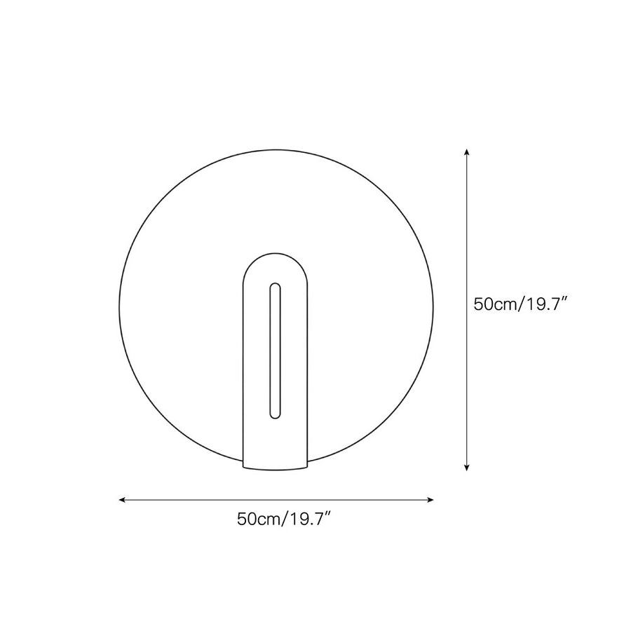 Bonnie Alabaster Table Lamp – detail 3 — Dimension drawings 1