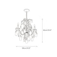 Load image into Gallery viewer, Bordeaux Fruits Chandelier
