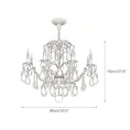 Load image into Gallery viewer, Bordeaux Fruits Chandelier
