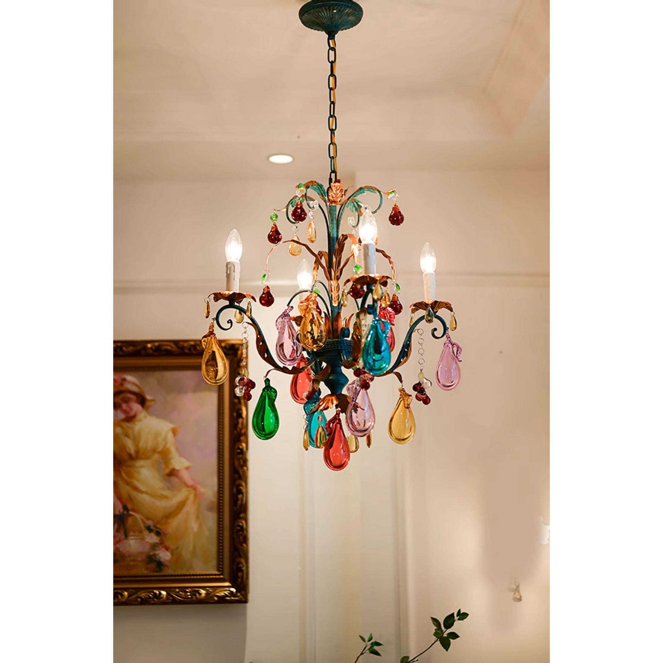 Bordeaux Fruits Chandelier