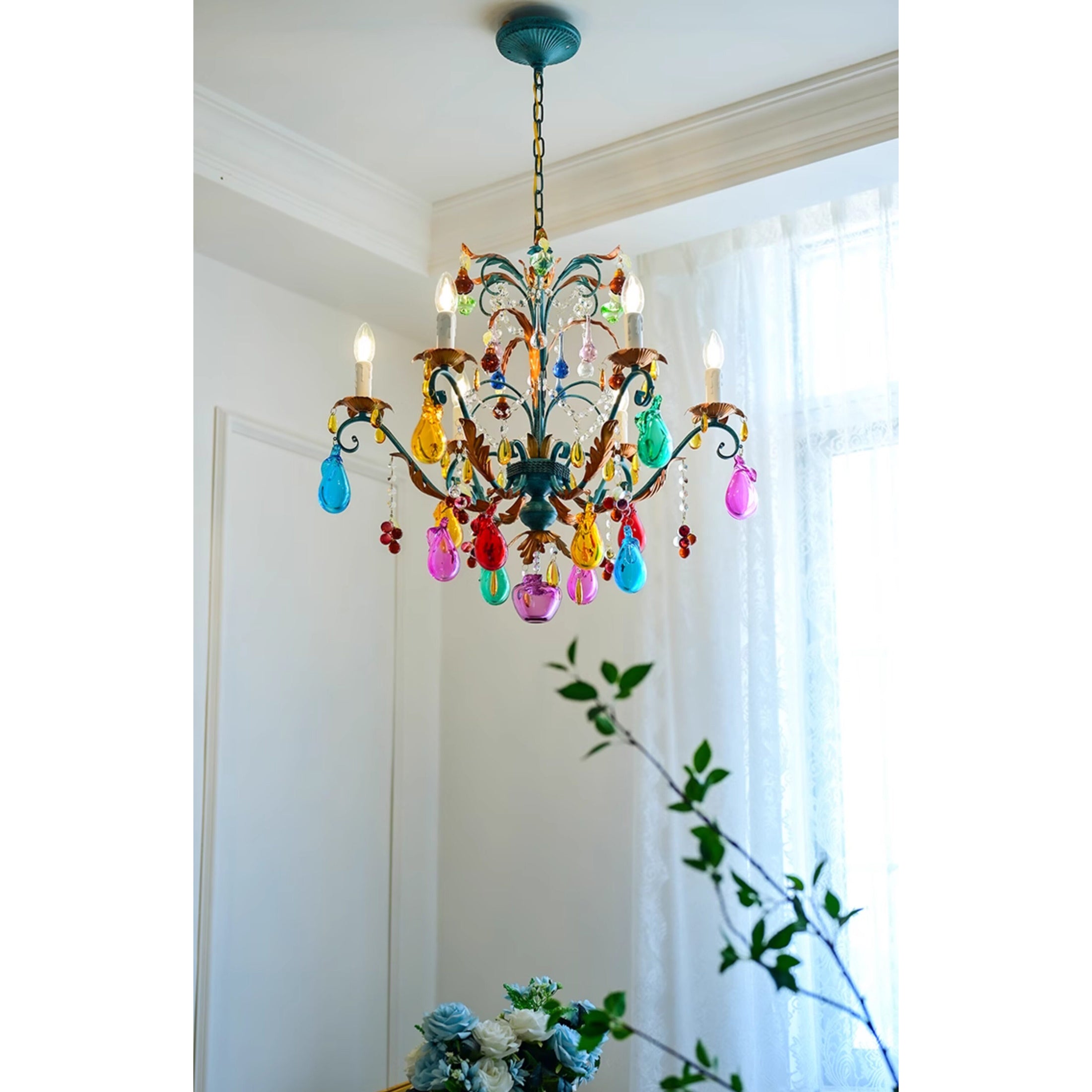 Bordeaux Fruits Chandelier