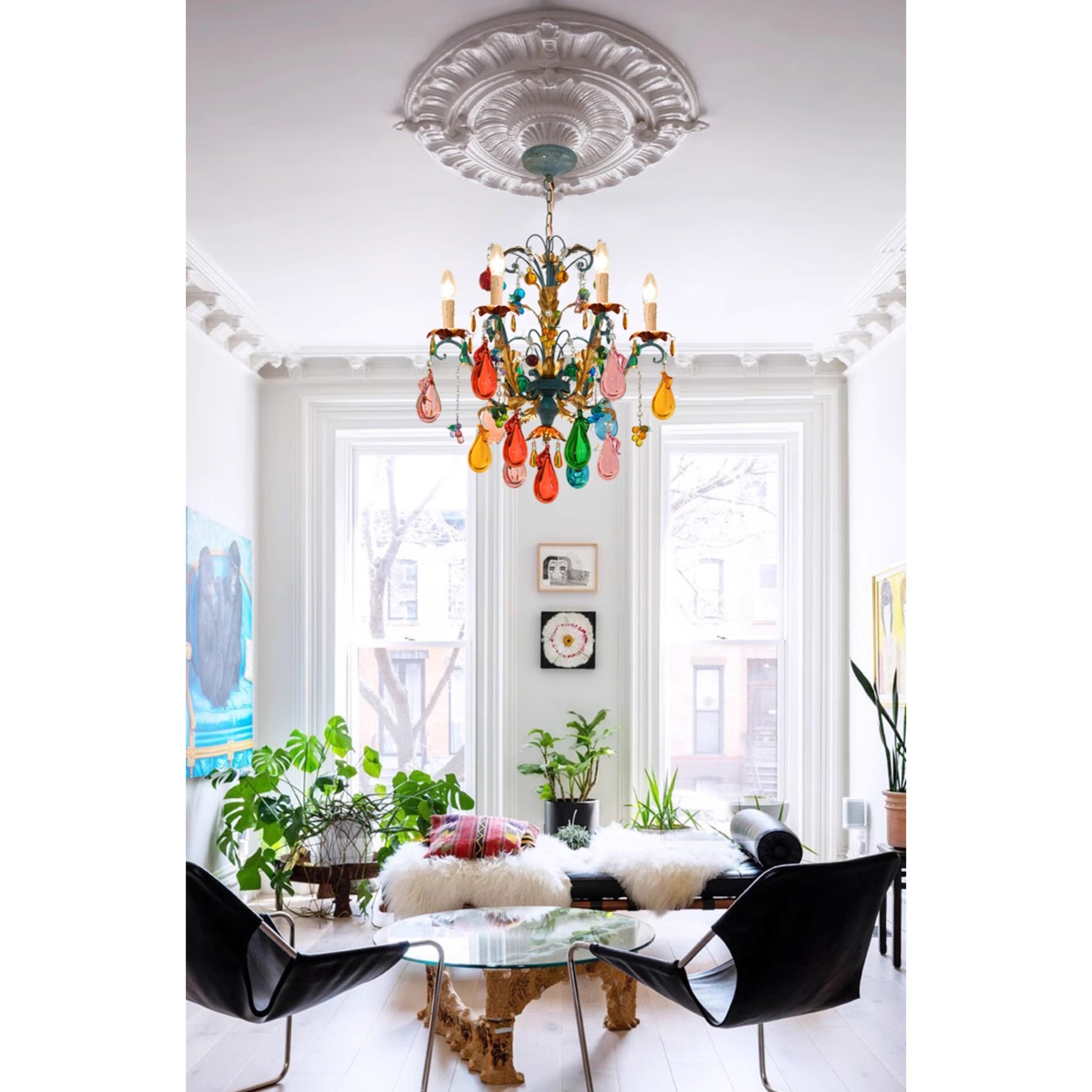 Bordeaux Fruits Chandelier