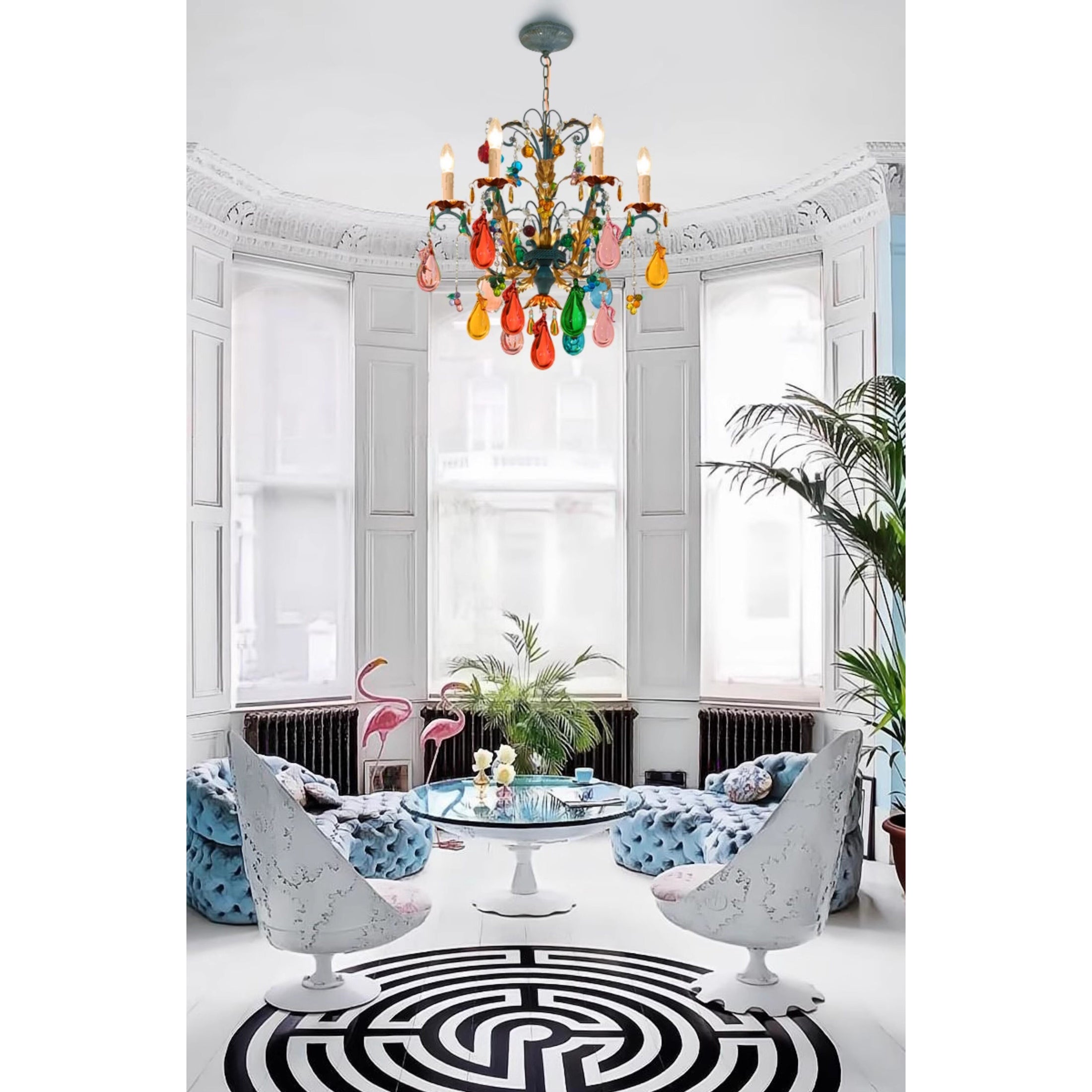 Bordeaux Fruits Chandelier
