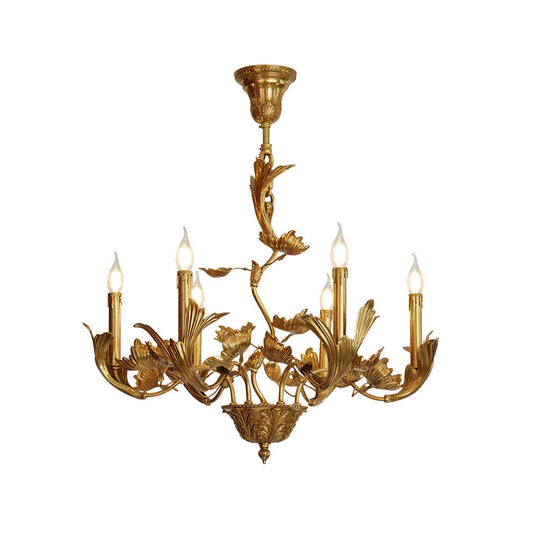 Borgia Brass Chandelier