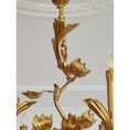 Load image into Gallery viewer, Borgia Brass Chandelier
