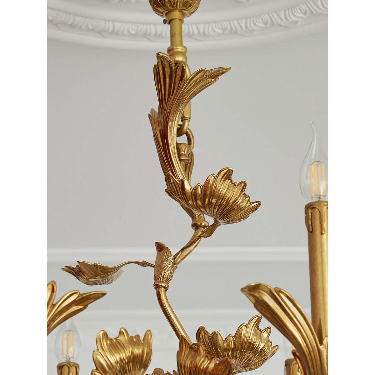 Borgia Brass Chandelier