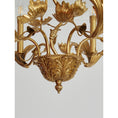 Load image into Gallery viewer, Borgia Brass Chandelier
