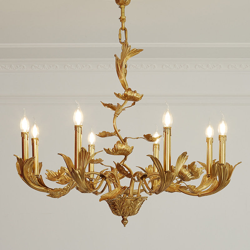 Borgia Brass Chandelier