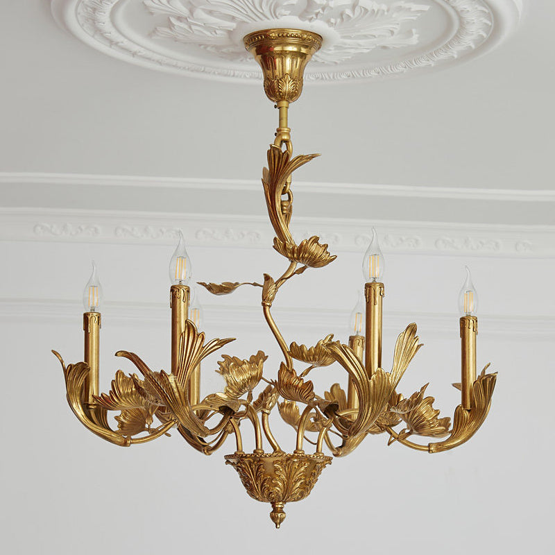 Borgia Brass Chandelier