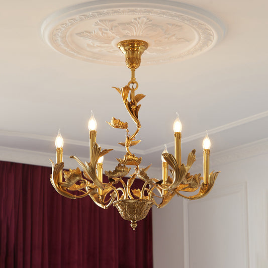 Borgia Brass Chandelier