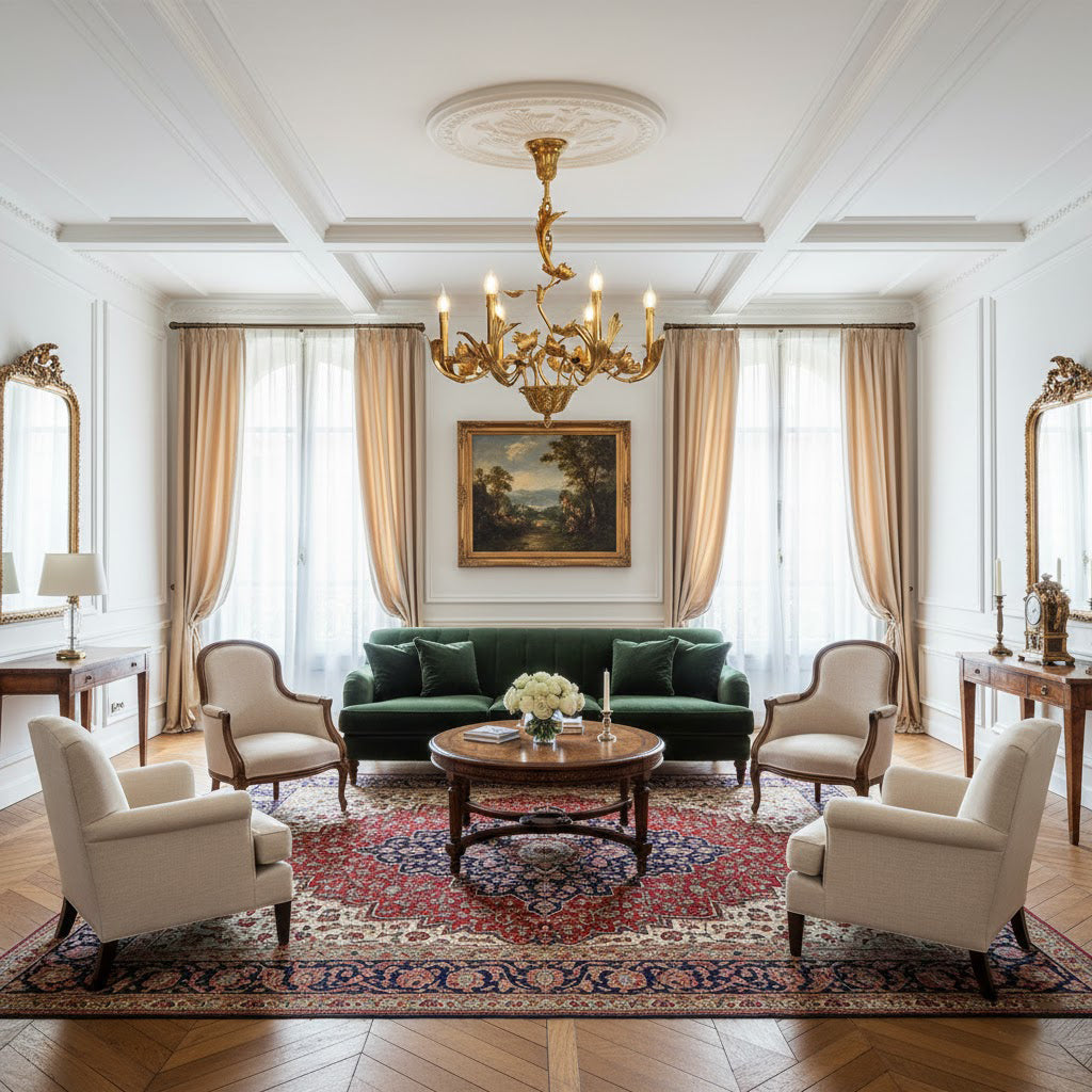 Borgia Brass Chandelier