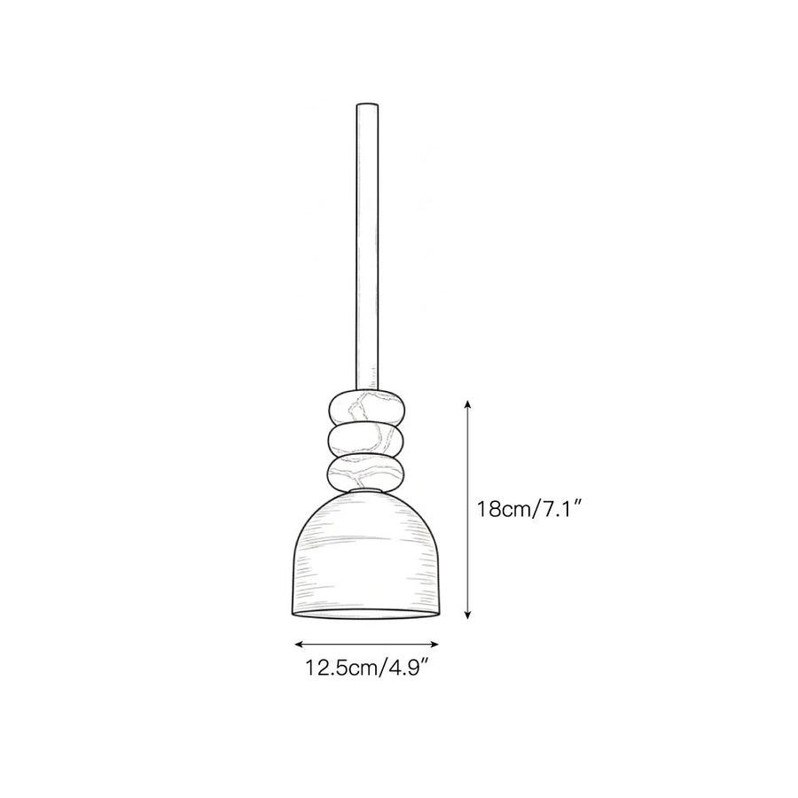 Boston Pendant Lamp – detail 3 — Dimension drawings 1